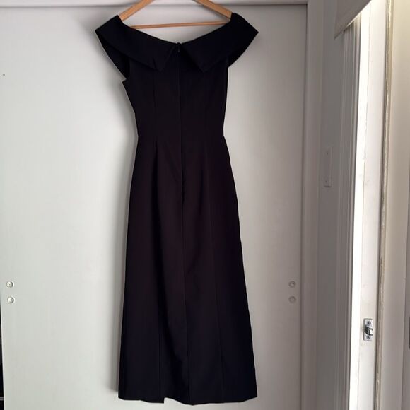 Finders Keepers Mae Midi Slit Dress Cocktail Formal Sexy Evening US 4 Small AU 6 - Picture 12 of 12